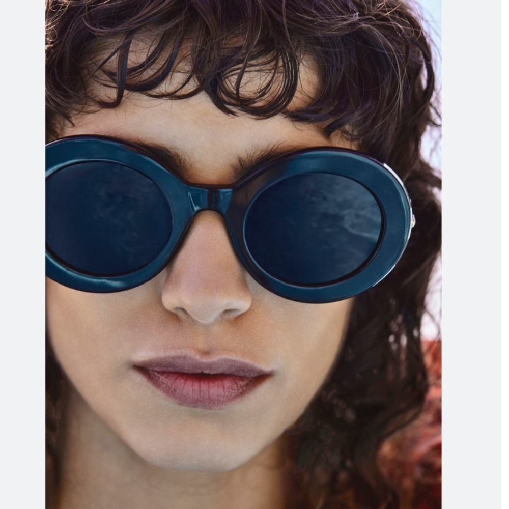 Carolina Herrera Blue Sunglasses